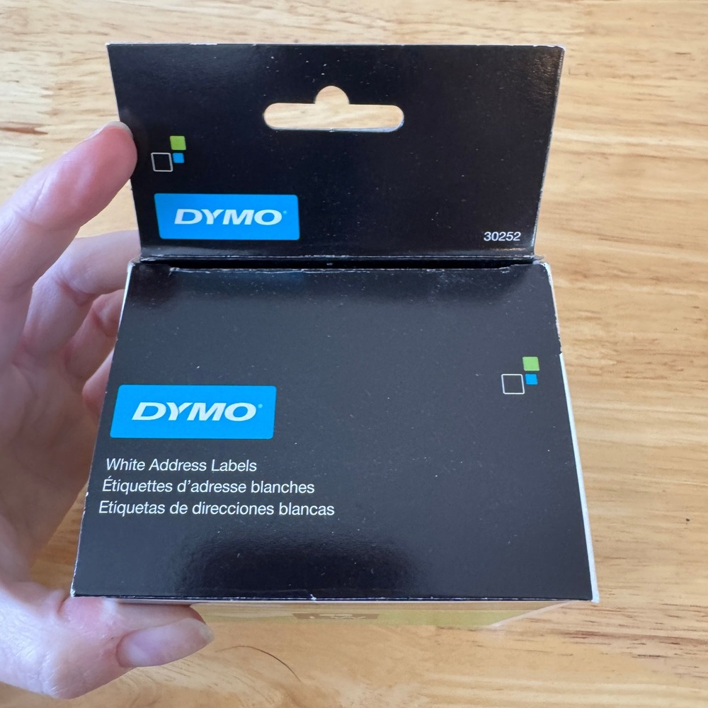 DYMO 30252 White LW Address Labels 1 1/8 x 3 1/2 350 Labels ONE ROLL - Picture 7 of 9